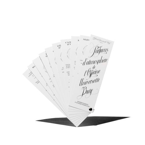 香りの見本帳〈ニュアンシェ・オルファクティフ〉ルームフレグランスコレクションの香り