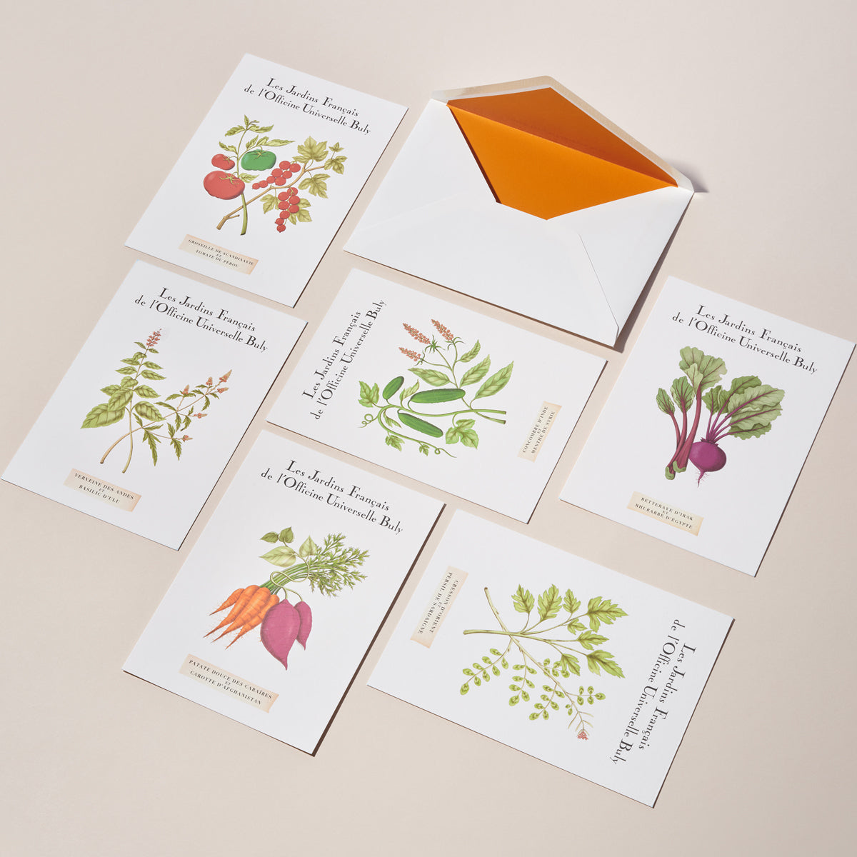 カルト・ポスタル・パルフュメ ヴェルヴェーヌ・デザンド・エ・バジリック・ドゥリュの香り